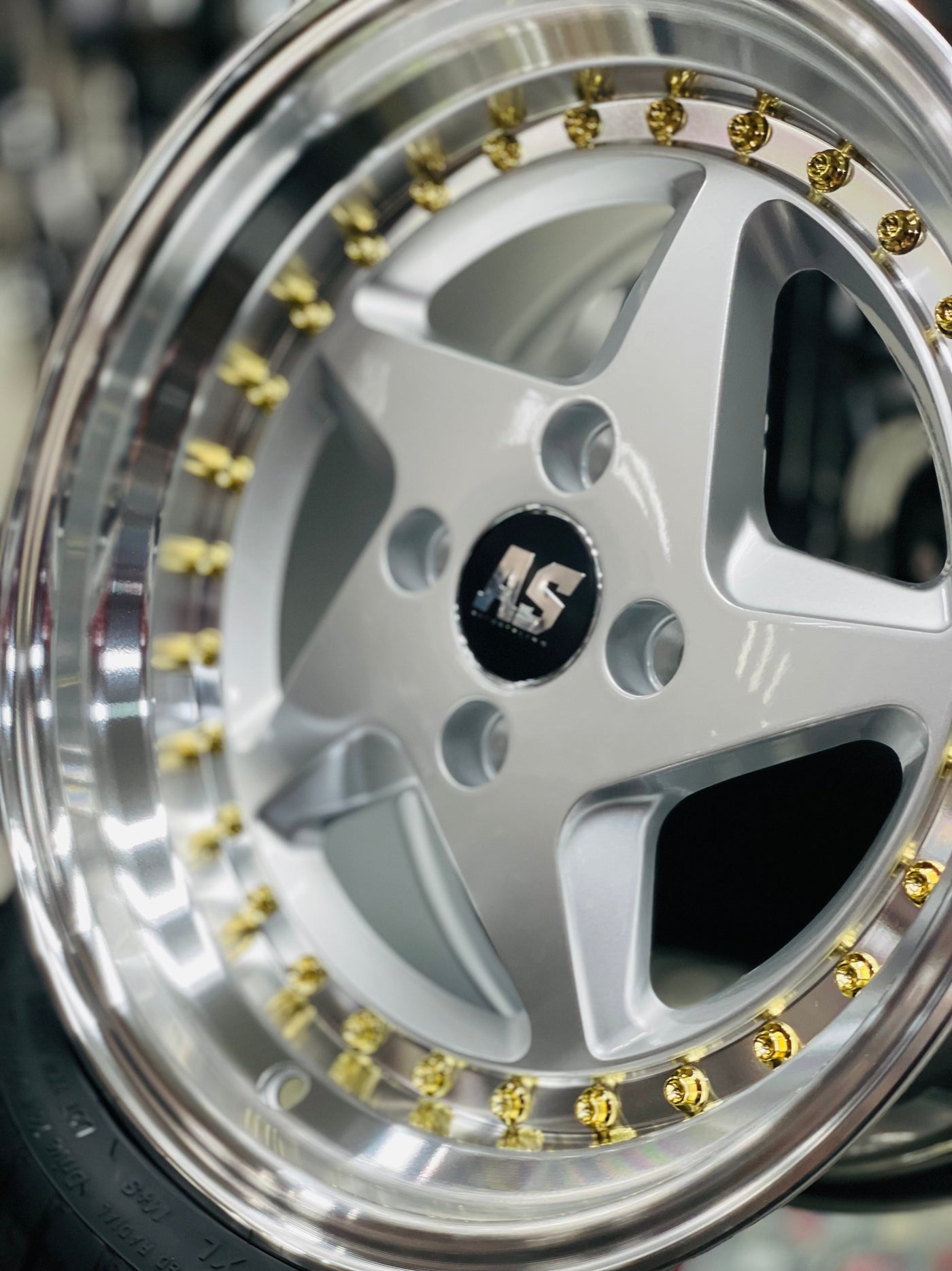 15'' AS-FERRARI 348 4/100 WHEELS