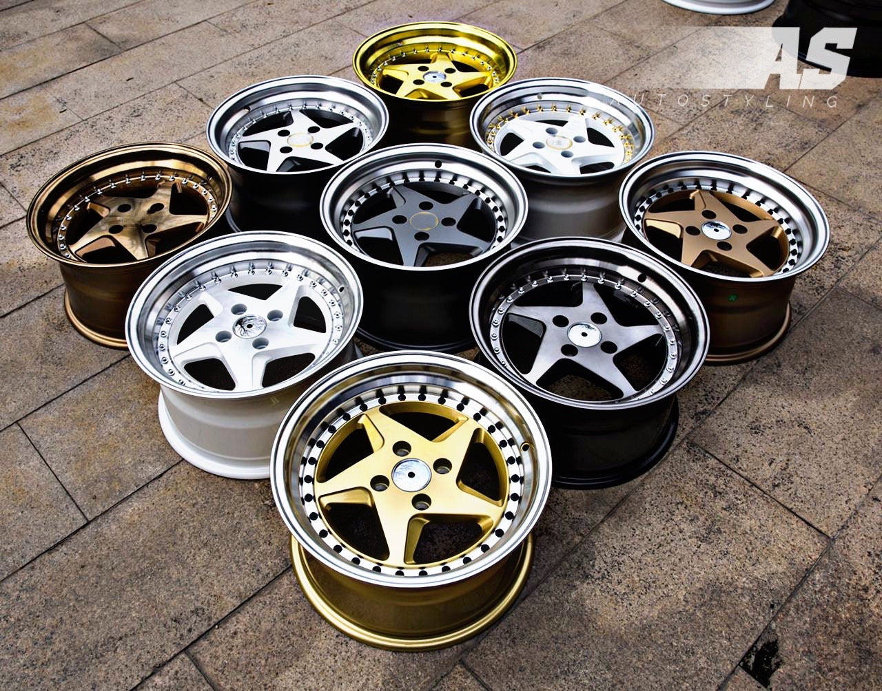 17” AS - RARI 348 4x100 & 5x100 wheels