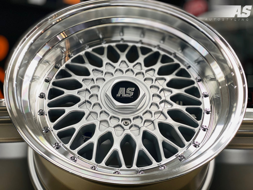 17” AS-MESH 8.5/10j 4/100 4/114 SILVER