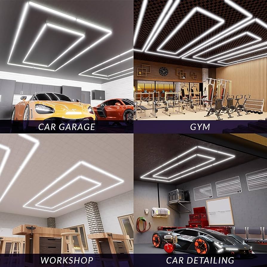 Designer Hexagon /arrow led lights 4.8m x2.4m