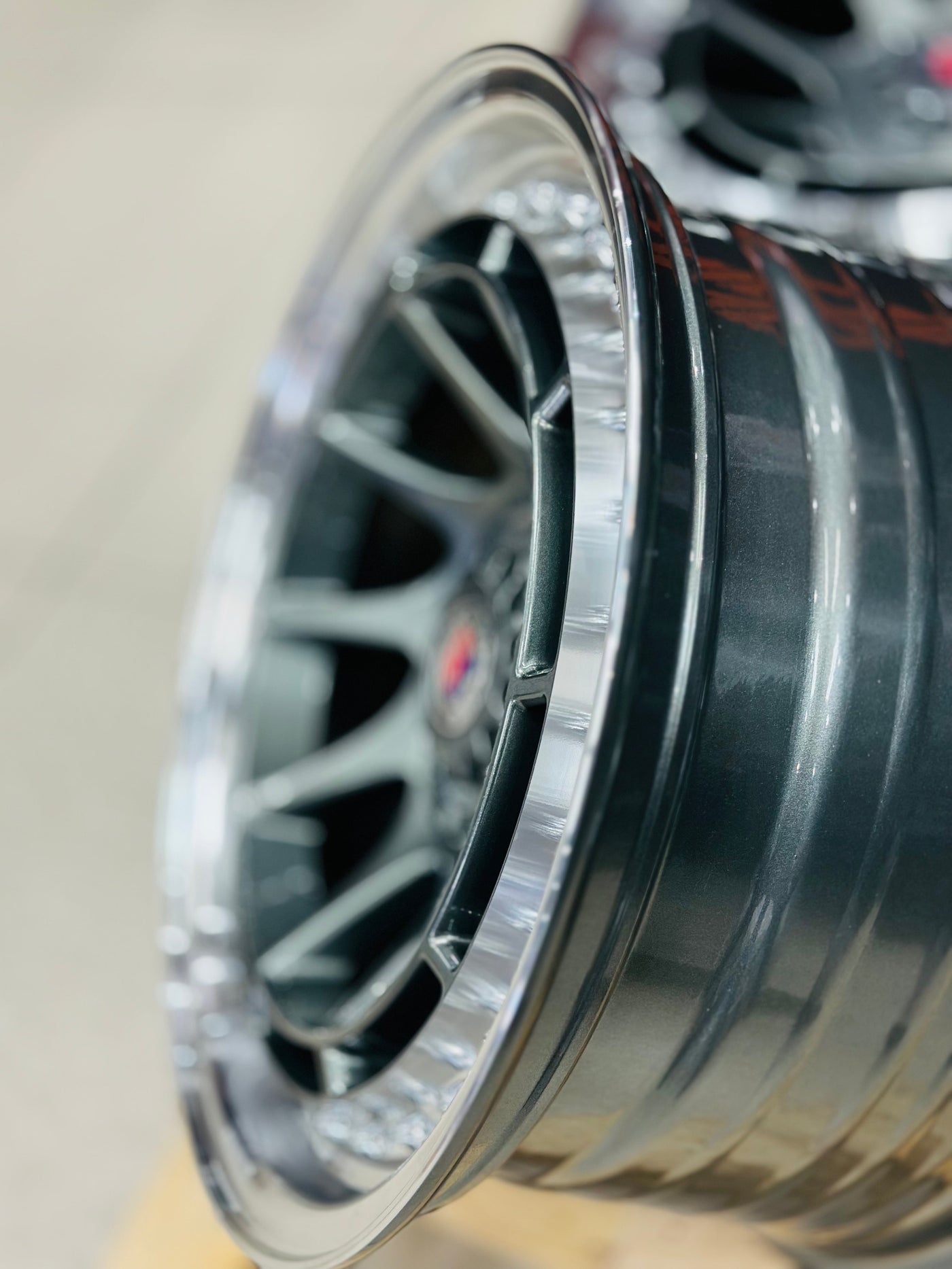 15” AS-7158  GUNMETAL 4/100 4/114 wheels