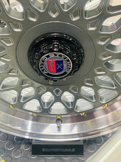 17” AS-PMESH GUNMETAL WHEELS