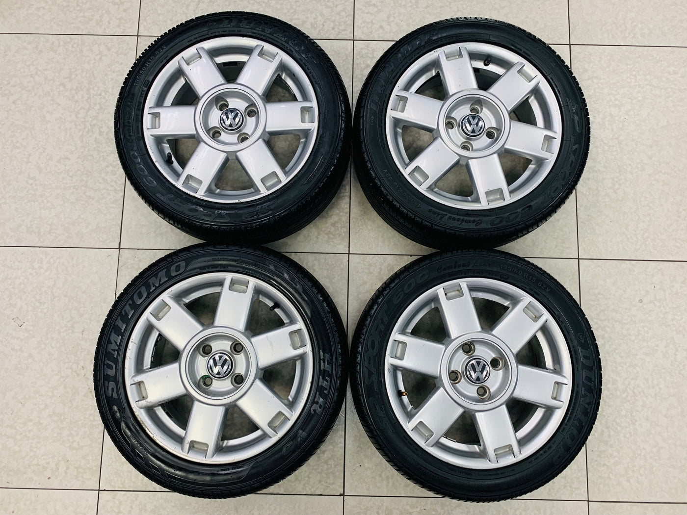 15” OEM PREOWNED ROX WHEELS & TYRES