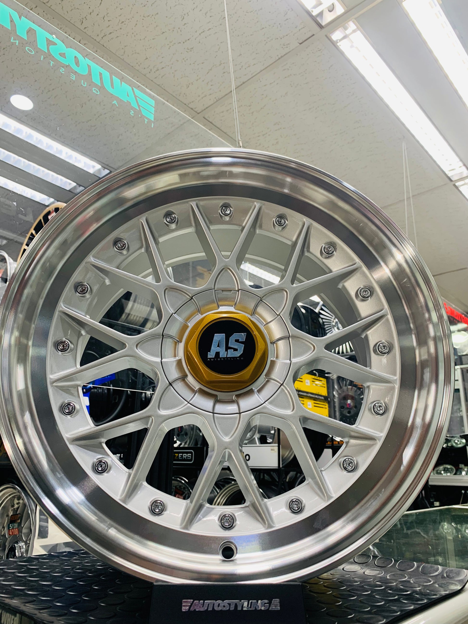 17” AS BBS 506 4/100 & 5/100 silver wheels