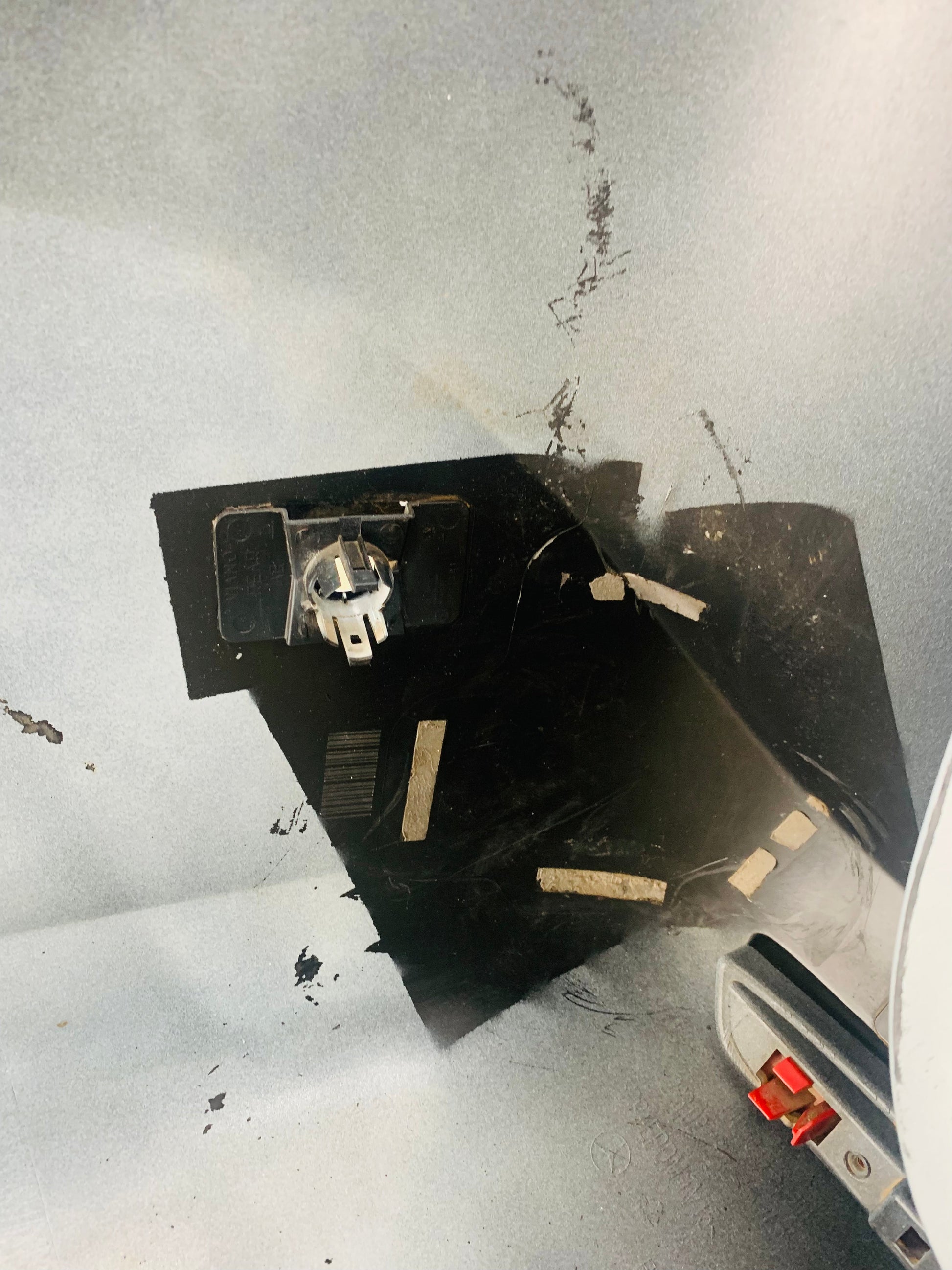 MERCEDES V CLASS OEM PREOWNED REAR BUMPER WHITE