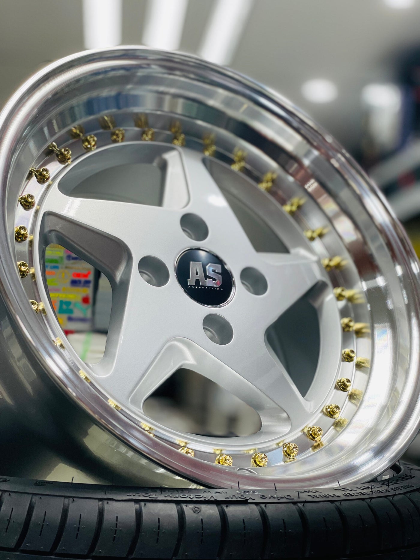 15'' AS-FERRARI 348 4/100 WHEELS