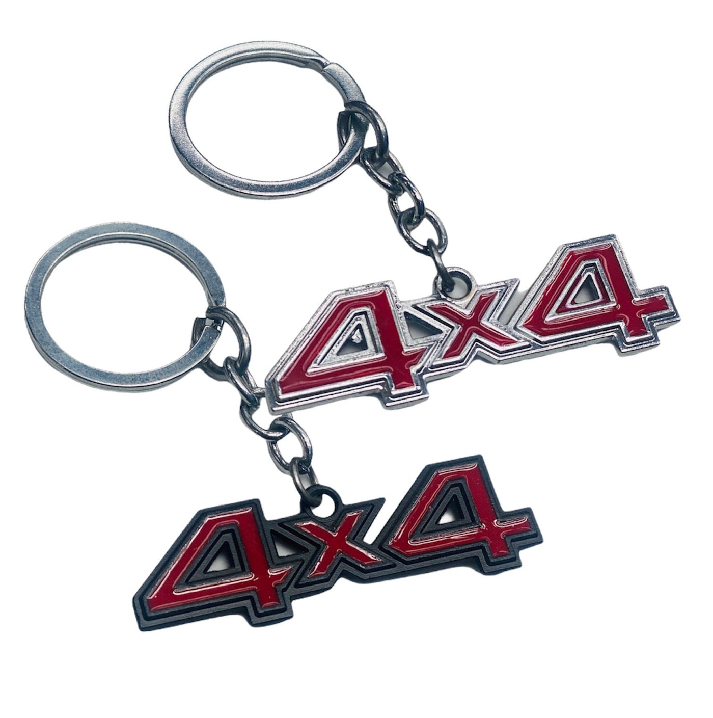 STEEL BASE KEY RING -  4X4