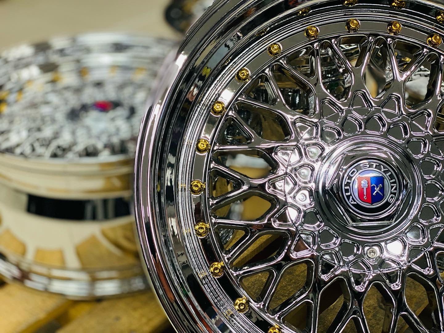 17” AS® Mesh chrome 4x100 & 5x100 8.5j