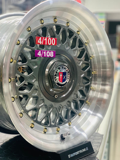 15” AS-PMESH 4x100 & 4x108 gunmetal