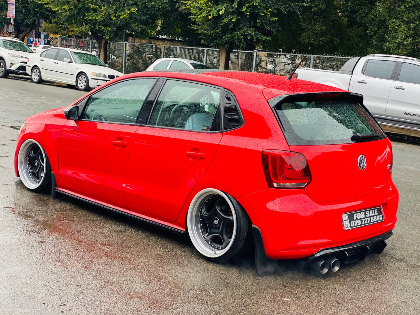 VW POLO 6 TSI TO GTI REAR DIFFUSER