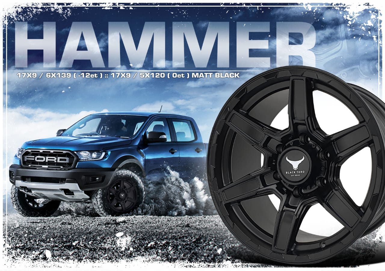 17” AS-HAMMER  5/120 & 6x139
