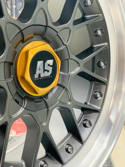 17” AS BBS 506 4/100 & 5/100 matt grey wheels