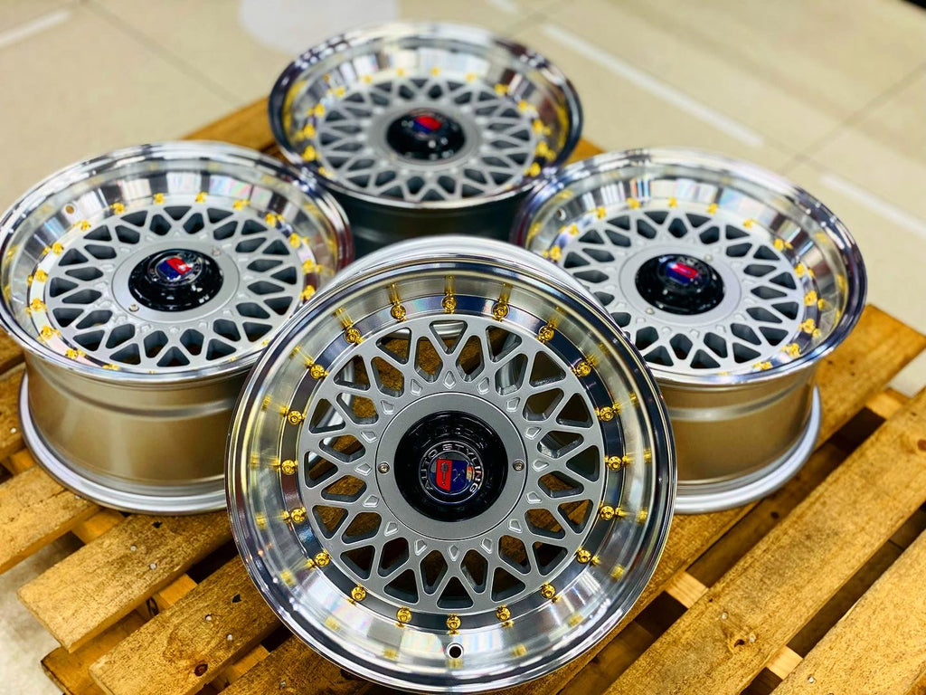 15” AS-P/MESH 4/100 4/108 SILVER