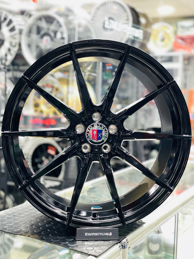 21” AS-5010 5x112 PCD GLOSS BLACK