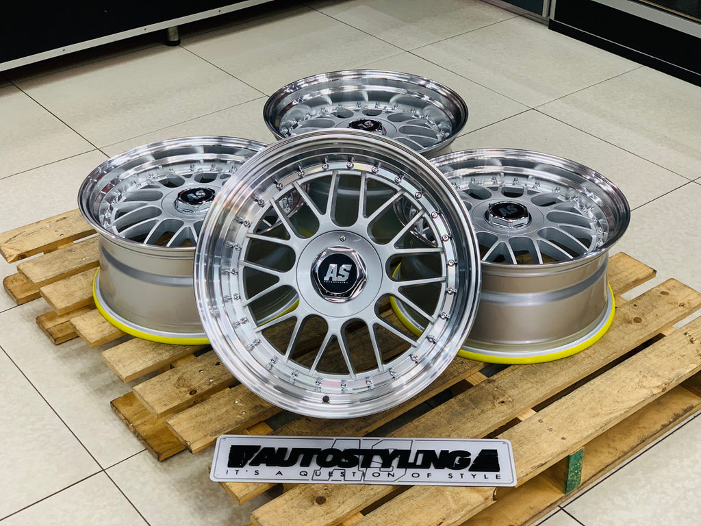 17” AS RF 4/100 & 5/100 SILVER wheels