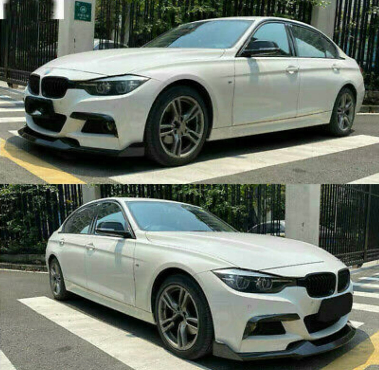 F30 fog canards m-sport