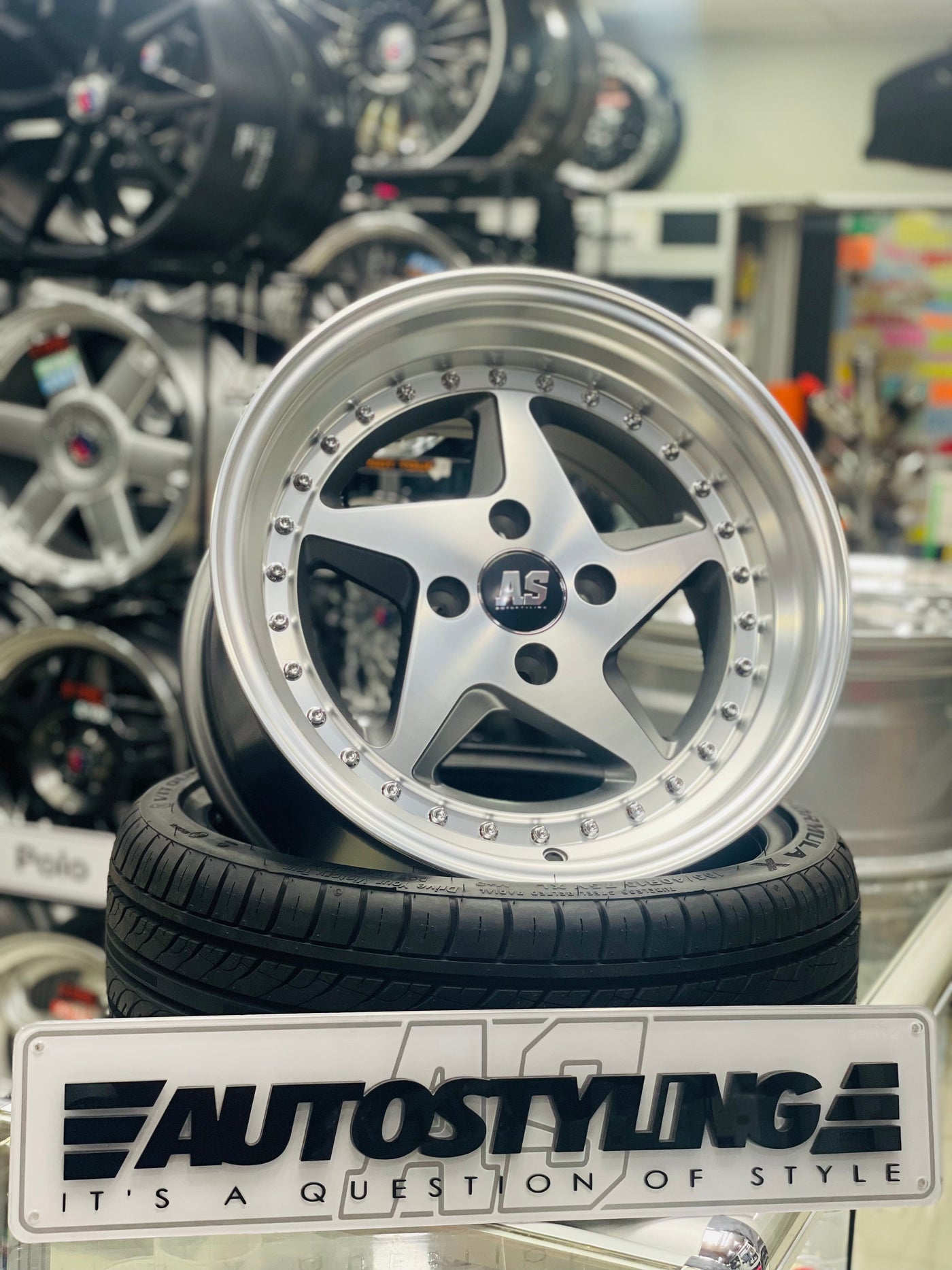 15'' AS-FERRARI 348 4/100 WHEELS