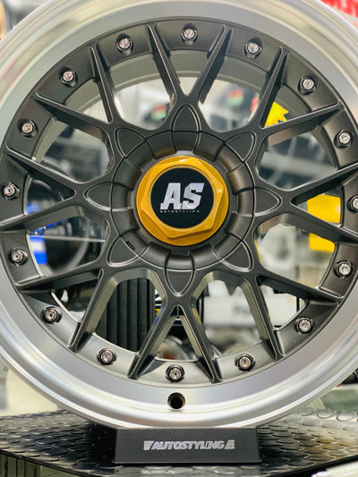 17” AS BBS 506 4/100 & 5/100 matt grey wheels