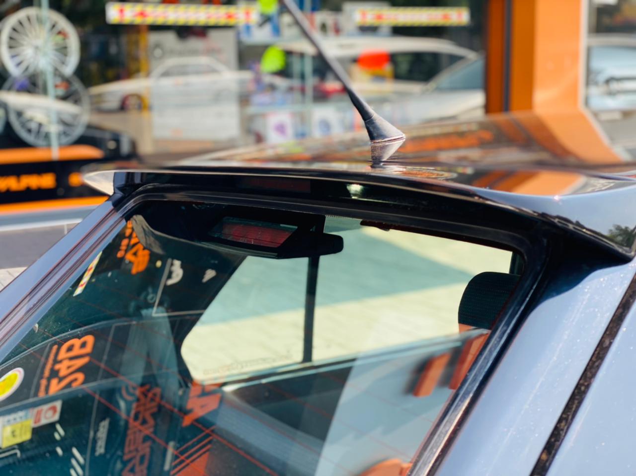 Golf 1 RLINE roof spoiler gloss black