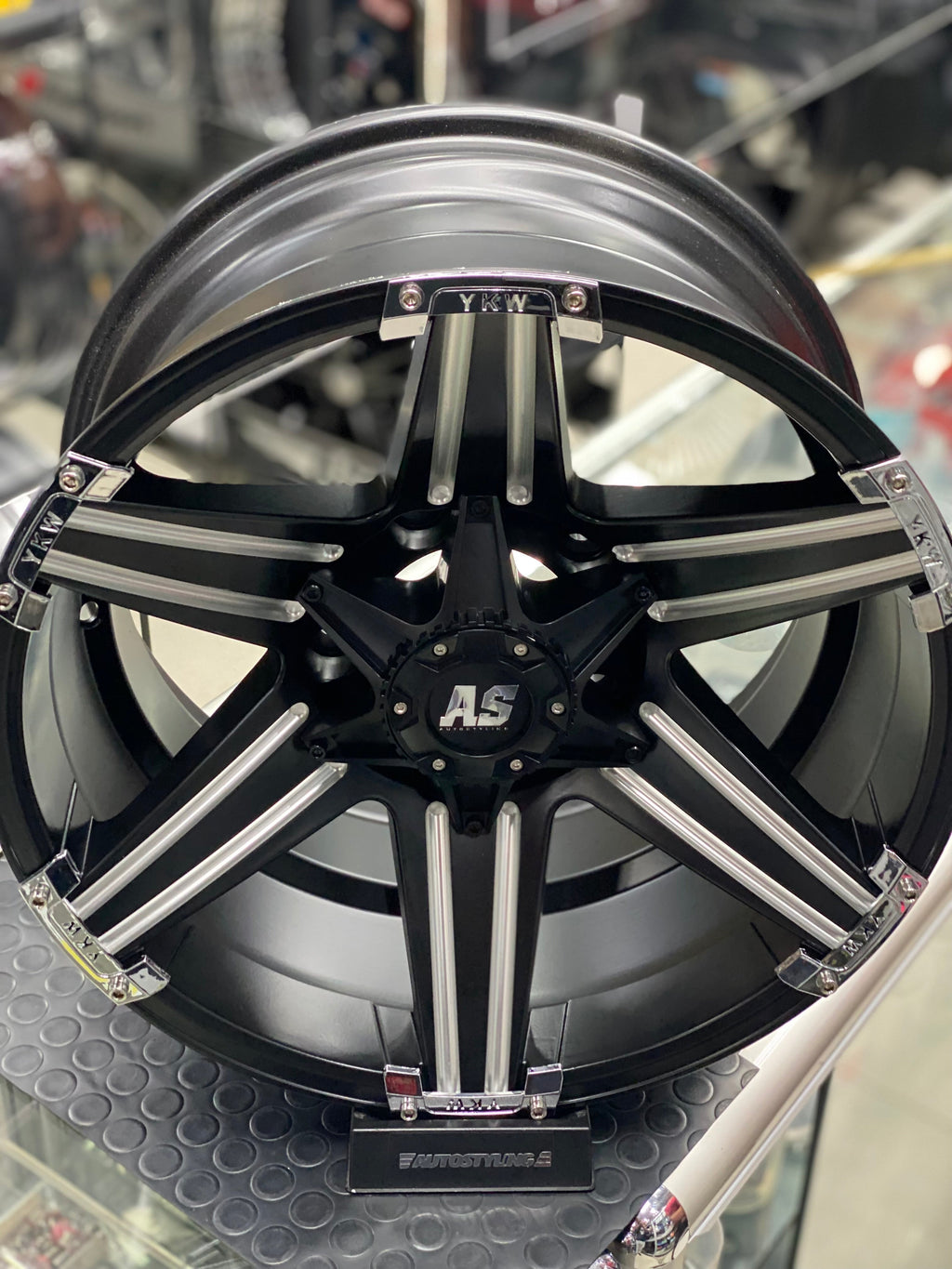 17” AS6086BM 5x150 Toyota Land cruiser  rims