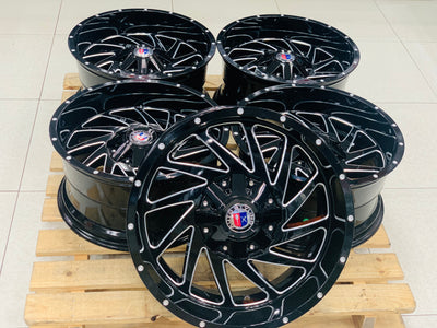 20” M3749 5x127 JEEP RIMS set of 5