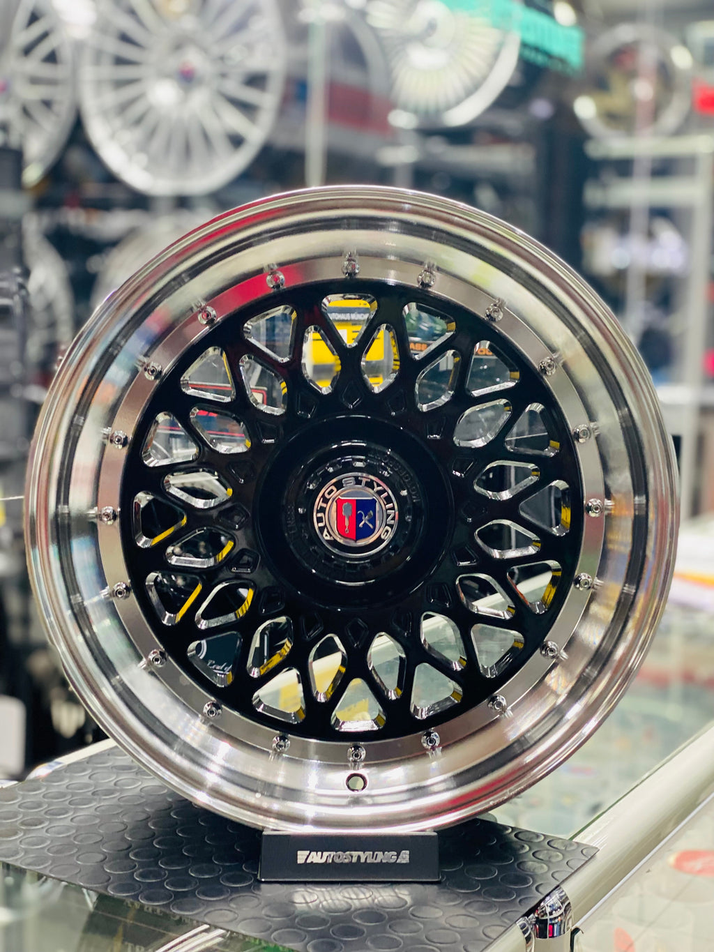 17'' AS-P/MESH 4/100 4/108 BLACK