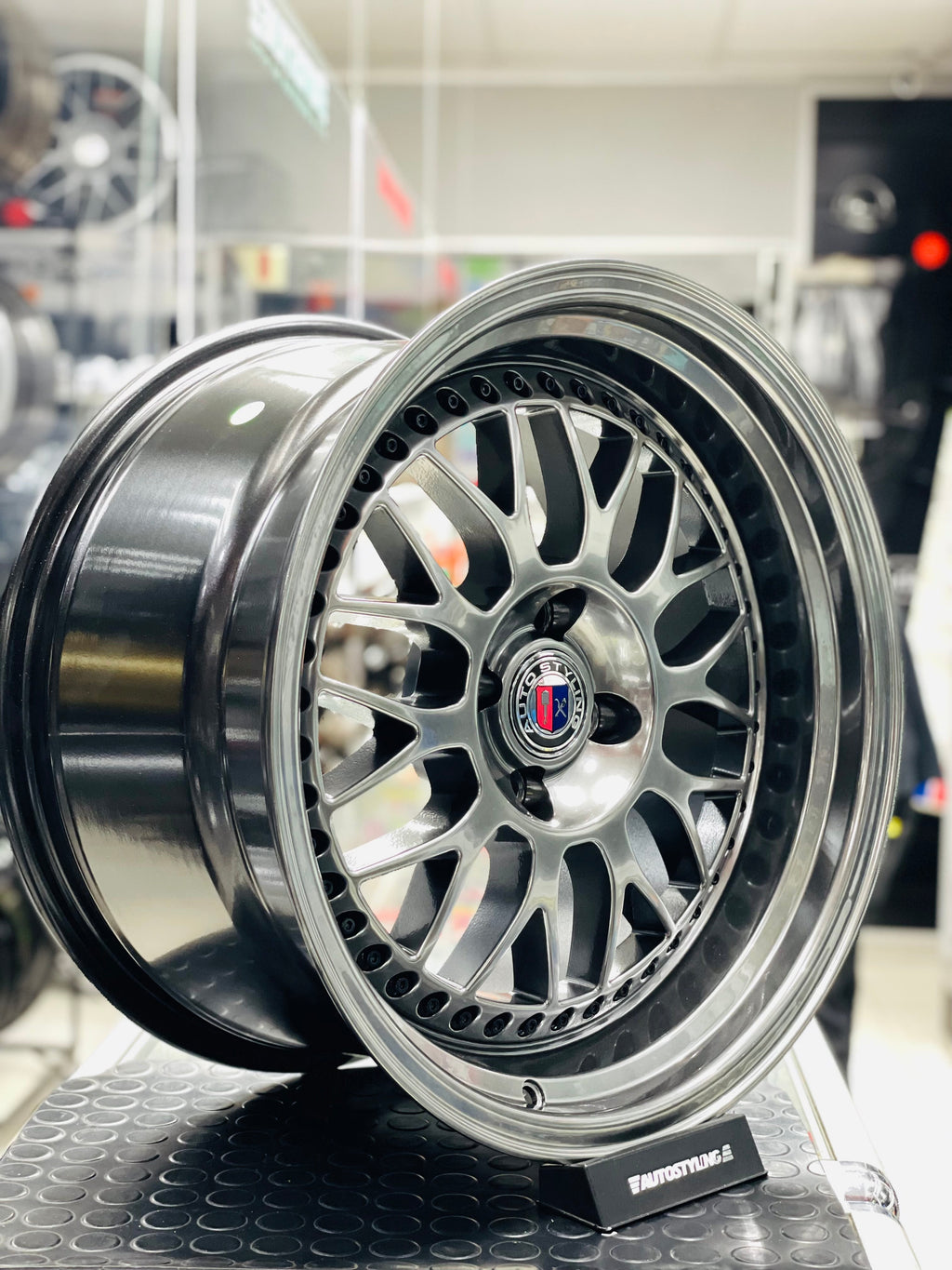 17” AS-XX 4x100 GUNMETAL WIDES ALL ROUND