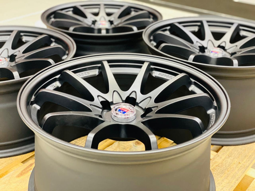 18” AS- CE28  5/114 MATT BLACK