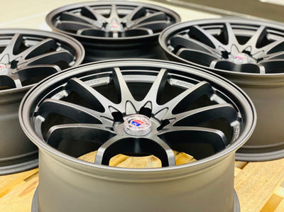 18” AS- CE28  5/114 MATT BLACK