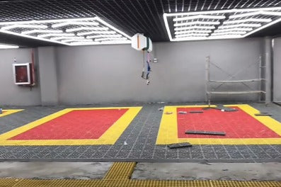 Designer Hexagon /arrow led lights 4.8m x2.4m