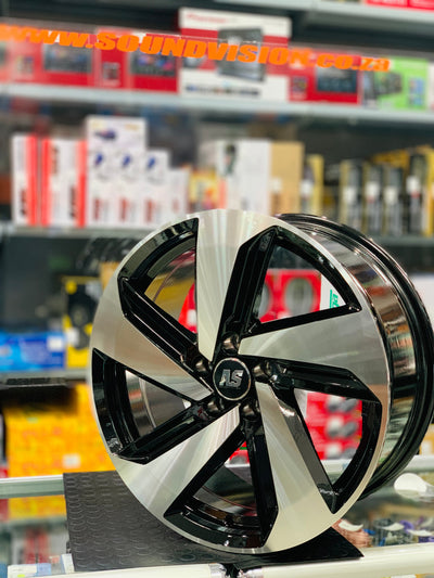 17” AS- GTI 5/100 BLACK MACHINE FACE
