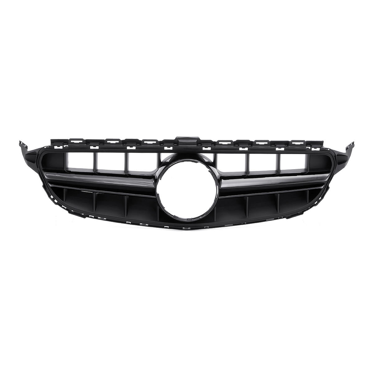 MERCEDES W205 C63 MATT BLACK GRILL CAMERA COMPATIBLE