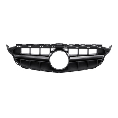 MERCEDES W205 C63 MATT BLACK GRILL CAMERA COMPATIBLE