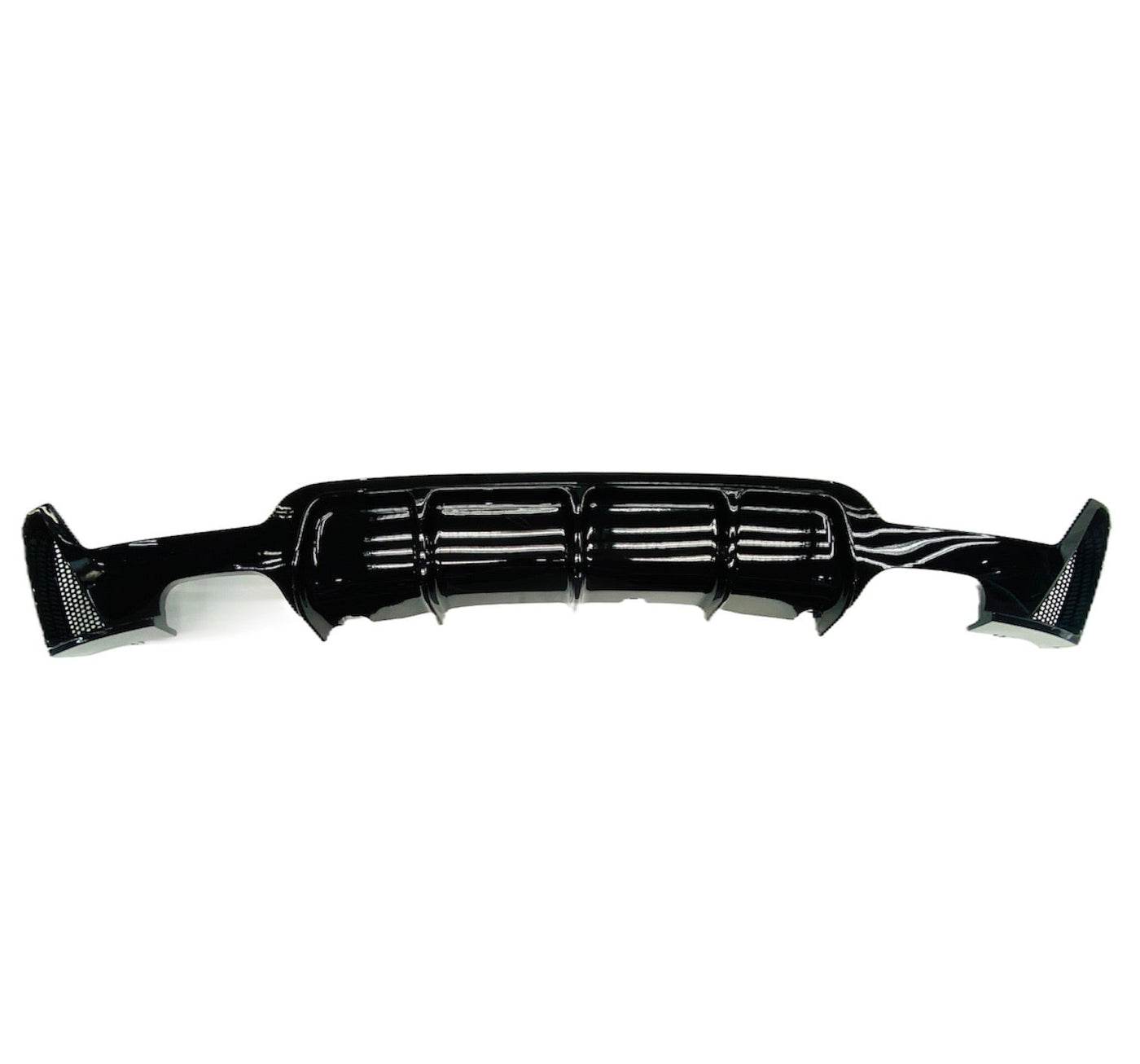 BMW F32 REAR BUMPER DIFFUSERS GLOSS BLACK