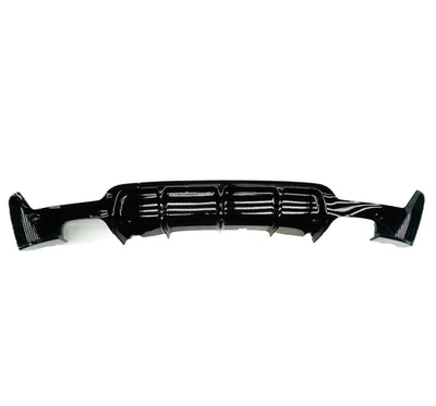 BMW F32 REAR BUMPER DIFFUSERS GLOSS BLACK