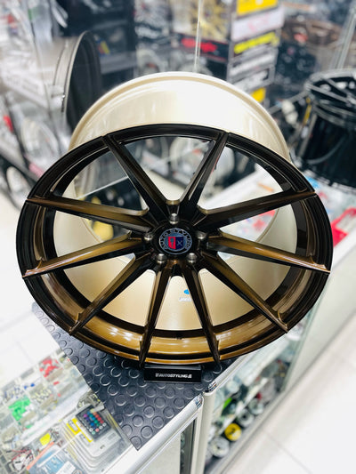 20” AS-5010 9/11J  5x120 PCD Bronze wheels