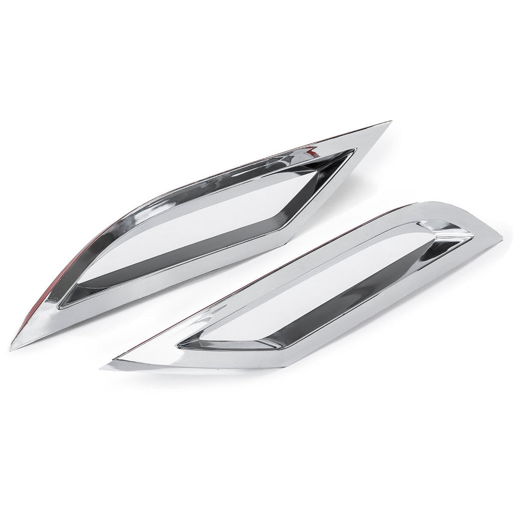 VW POLO 8 TSI TO R-LINE UPGRADE REAR DIFFUSER CHROME TRIMMING