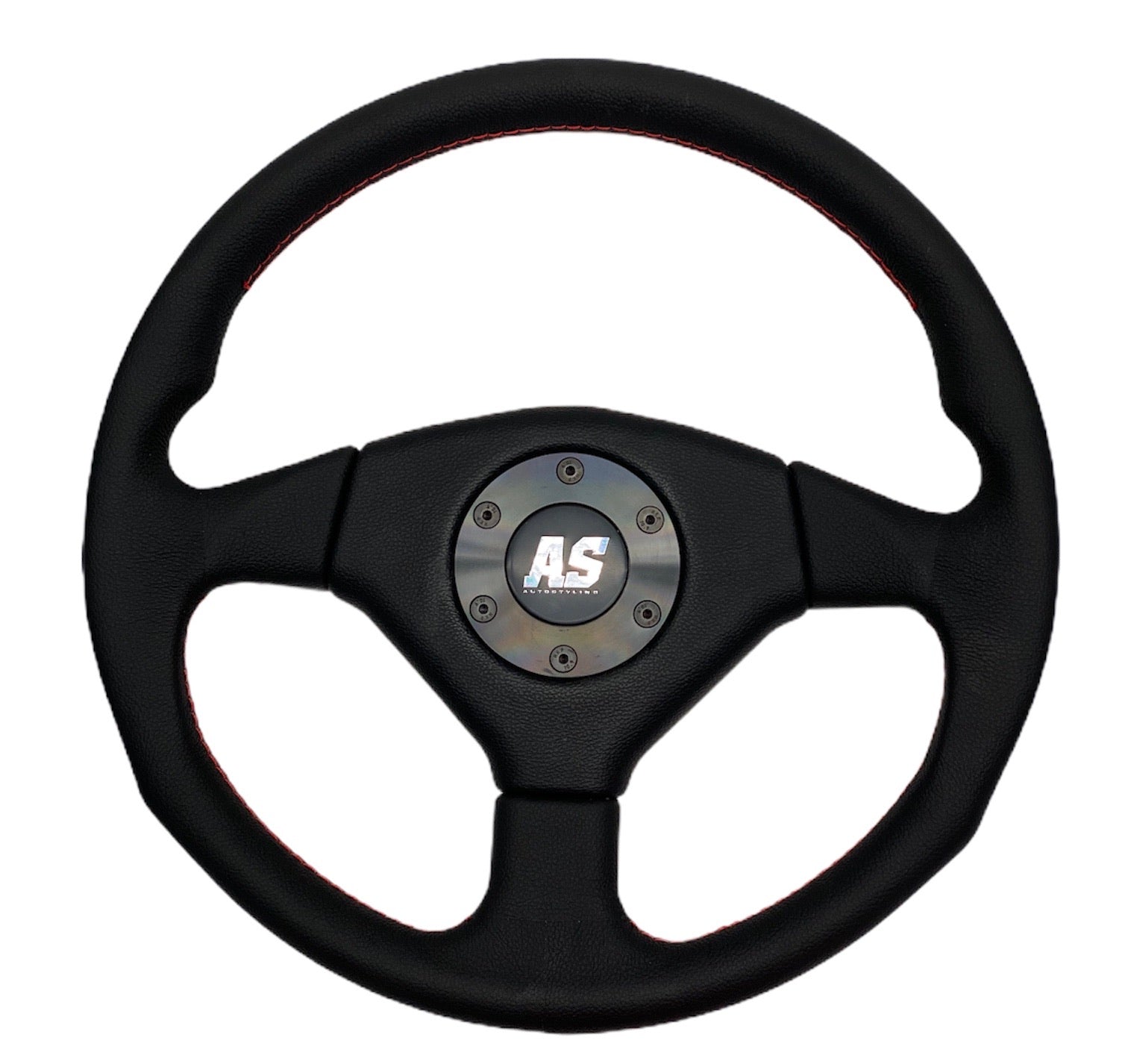 GENUINE LEATHER STEERING WHEEL 360mm GENUINE LEATHER