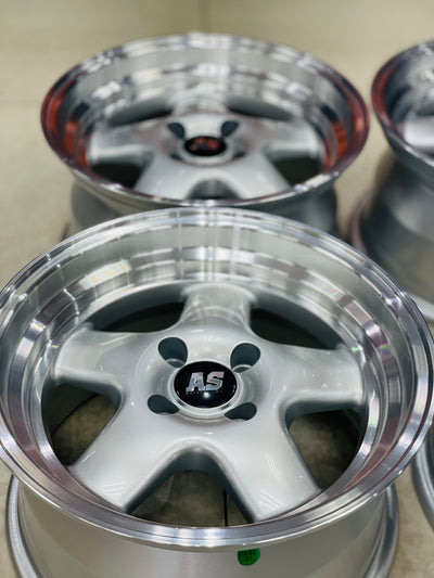 15” AS VR6  VURA SILVER  4/100