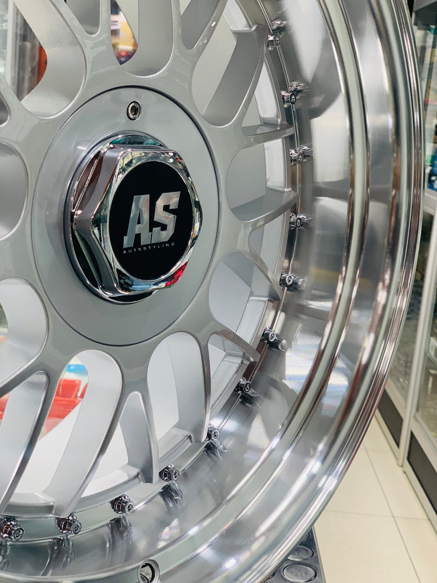 17” AS RF 4/100 & 5/100 SILVER wheels