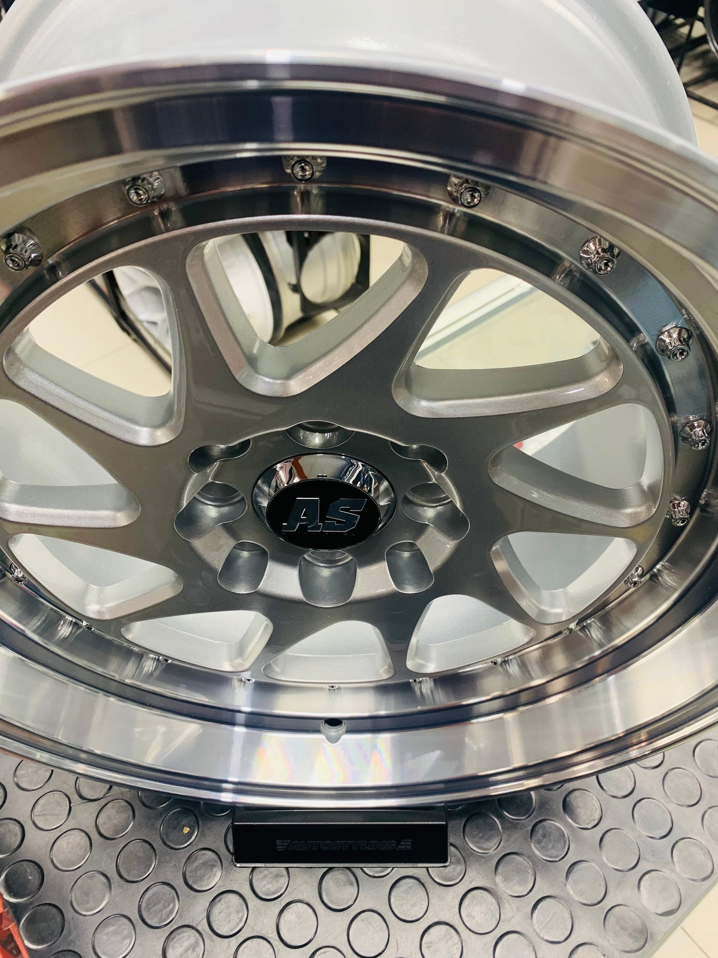 15” AS-AW091 4/100 & 4/114 multi pcd silver wheels