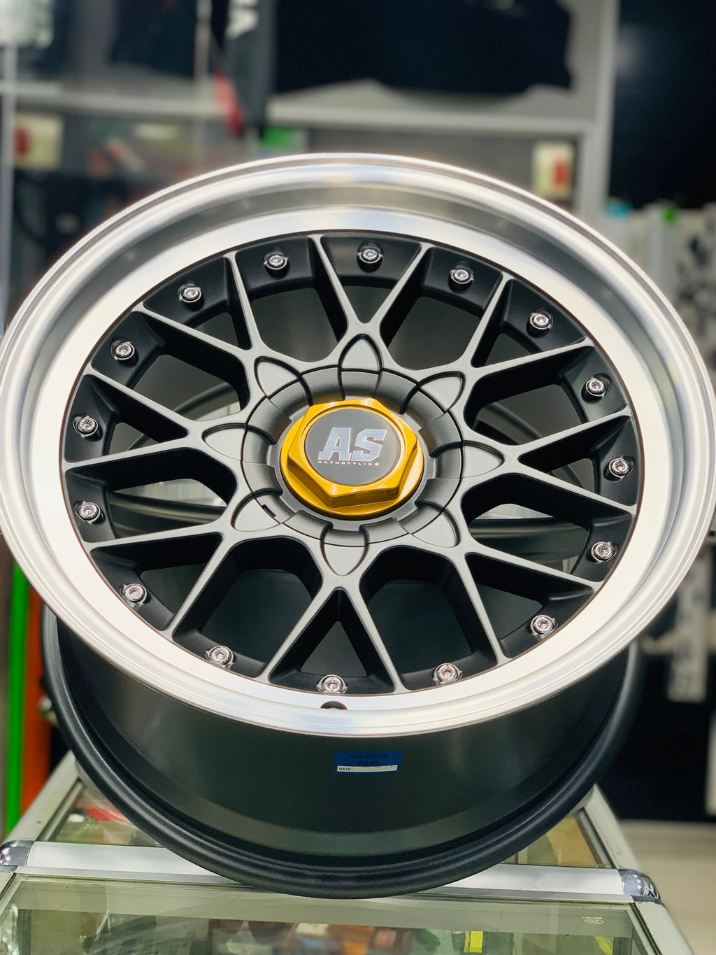 17” AS BBS 506 4/100 & 5/100 matt grey wheels