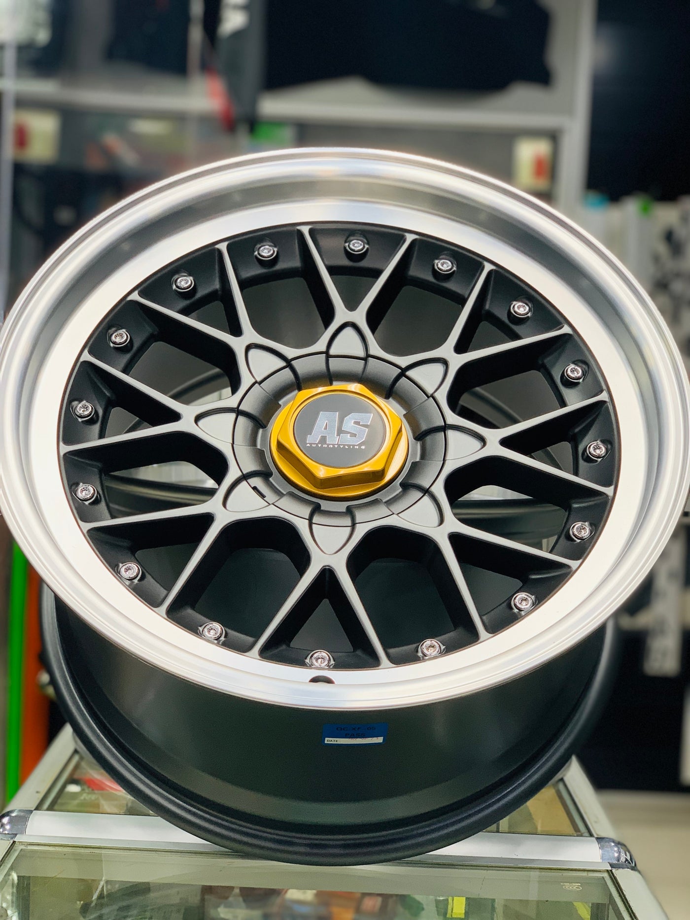 17” AS BBS 506 4/100 & 5/100 matt grey wheels