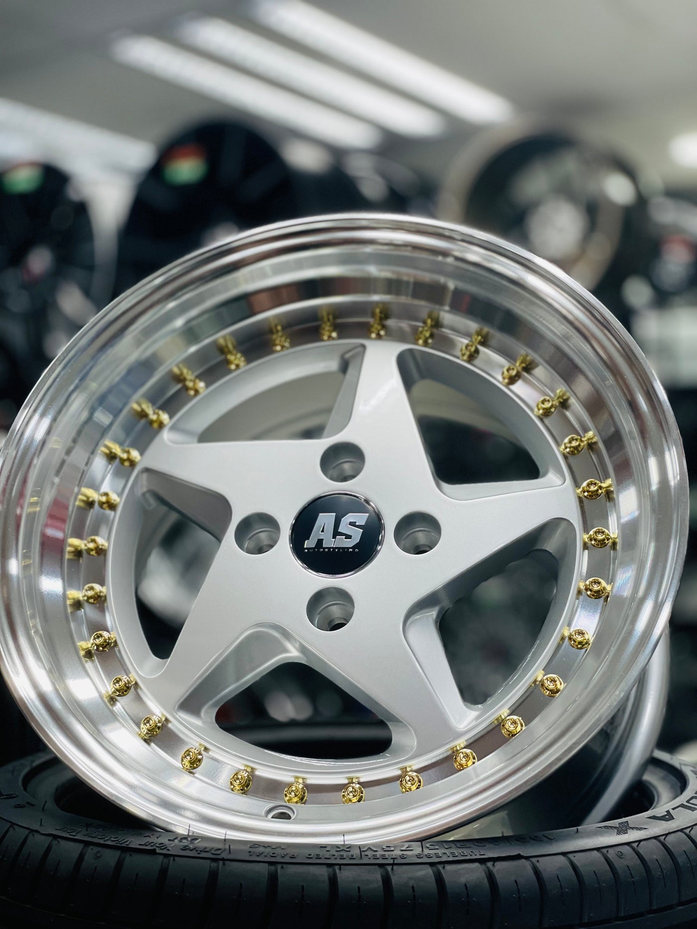 15'' AS-FERRARI 348 4/100 WHEELS