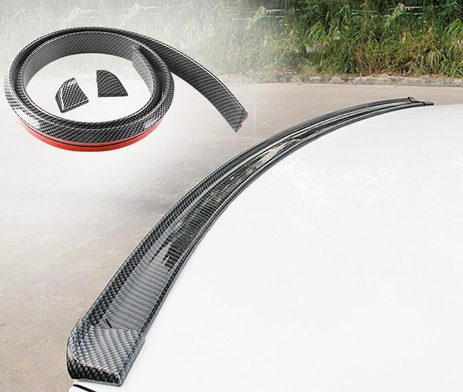 UNIVERSAL SAMURAI  RUBBER BOOT SPOILER CARBON