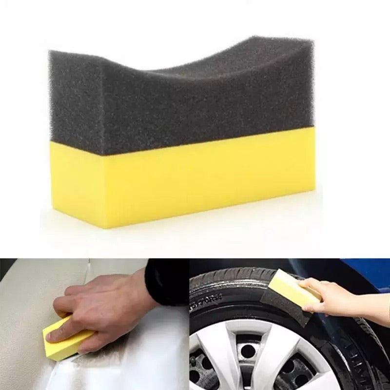 U-Shape Tire polish sponge