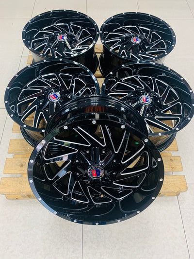 20” M3749 5x127 JEEP RIMS set of 5