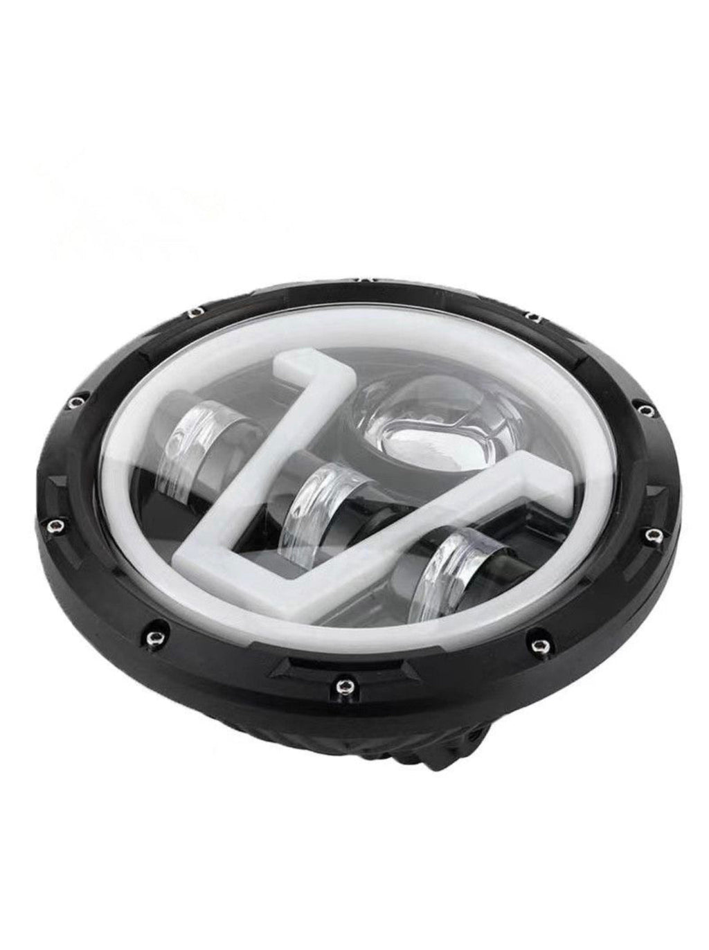 JEEP STYLE 7 INCH V HALO HEADLIGHTS