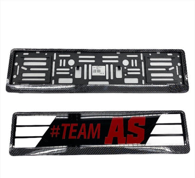 CARBON NUMBER PLATE HOLDER