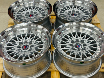 15” AS-7162 SILVER  4/100 4/108 wheels